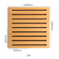 Wooden Sound Insulation Wood Perforate Panel Board